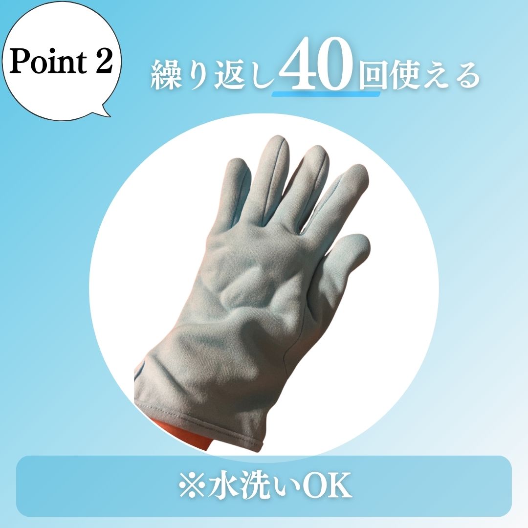 ハンドケアモイスチャーグローブ(1セット)